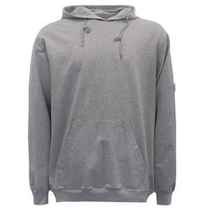 เสื้อสเวตเตอร์ผ้าฝ้ายโพลีเอสเตอร์บ็อกซี่มีฮู้ดสำหรับฝึกซ้อมวิ่ง - Product Image 5