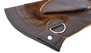 17 pouces 3 couches fauconnerie cuir de vachette nubuck aigle gant Camouflage imperméable respirant léger pour la chasse au piège des animaux - Product Image 6