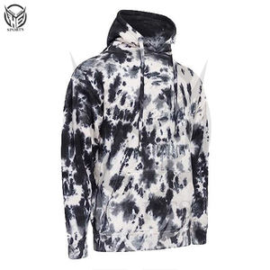 Tie Dye Sweat à capuche Streetwear Pull personnalisé Tie Dye Sweat à capuche pour hommes avec un design différent 2025. - Product Image 2