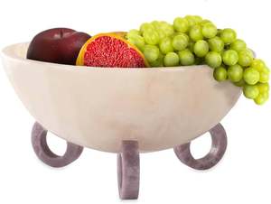 Frutero de Resina Hecho a Mano, Pulido, Moderno y de Lujo, para Decoración del Hogar, Apto para Lavavajillas, Ecológico, Vajilla para Cocina - Product Image 3