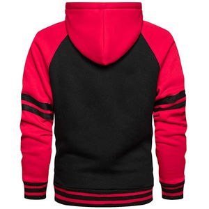 Sweat-shirts unisexes noirs sur mesure en gros, lourds, brodés, pour hommes, 100% coton, écologiques, de qualité supérieure - Product Image 2