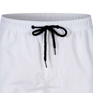 Pantalones cortos informales de verano personalizables para hombre, de secado rápido, transpirables, de nailon, impermeables, con forro de memoria, cintura elástica media, sólidos y cómodos - Product Image 5