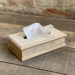 Caja de pañuelos de madera cortada con láser moderna al por mayor dispensador de servilletas con patrón floral tallado decorativo para decoración de mesa de oficina en casa - Product Image 6