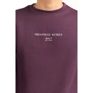 Sudadera de Punto de Corte Regular con Logotipo Bordado Personalizado y Diseño Serigrafiado-MN-SWS-WS24-138 - Product Image 2