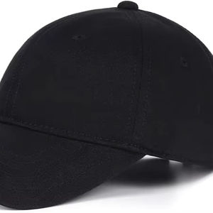 Casquette de Baseball en Polyester 100% Distressed 5 Panneaux Satin Canvas Denim Déchiré Lavé Bouton Imperméable pour une utilisation sportive décontractée - Product Image 1