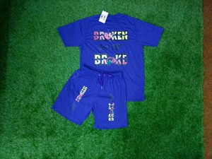 Ensembles de shorts de plage deux pièces vierges avec logo personnalisé pour hommes ensemble de pantalons cargo décontractés du fabricant de survêtements d'été - Product Image 5