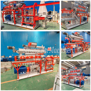 เครื่องอัดเม็ดอาหารปลาสำหรับฟาร์มสัตว์น้ำ ผลิตอาหารปลาแบบลอยน้ำและแบบจมน้ำ - Product Image 6