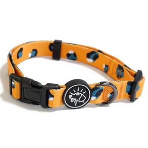 Collar para perro de la mejor calidad, diseño personalizado de goma, estampado de poliéster, duradero, accesorios para mascotas, venta al por mayor - Product Image 6
