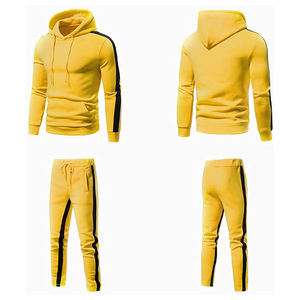 Conjunto Deportivo Personalizado con Logotipo para Hombre, Sudadera con Capucha, Poliéster/Algodón, Felpa, Estilo Vintage, 2 Piezas, Lavado Ácido, Transpirable y Resistente - Product Image 6