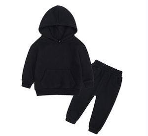 Conjunto de 2 Piezas para Niños, Sudadera con Capucha, Ropa Deportiva, Traje para Correr, Invierno - Product Image 6