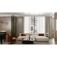 Proyectos de Hoteles y Resorts, Dormitorio de Lujo, Diseño Interior Moderno en Madera, Arquitectura, Cama, Colchón, Solución Completa para Proyectos, OEM