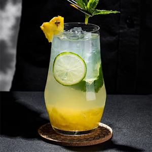 Tazze Creative con fondo addensato acqua a forma di pera grande pancia whisky bicchieri da Cocktail tazze per bevande lunghe - Product Image 2