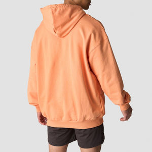 Nouveauté : sweats à capuche personnalisés brodés pour hommes, 100% coton, poids lourd, qualité supérieure, impression personnalisée, respirant, surdimensionné - Product Image 4