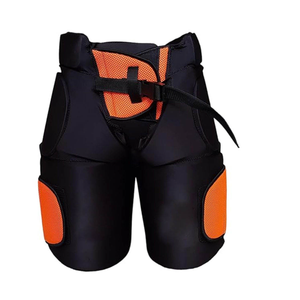 Pantalones cortos de nuevo estilo 100% poliéster con nombre del equipo OEM gran oferta pantalones de hockey sobre hielo transpirables profesionales personalizados - Product Image 4