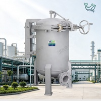 SS304/SS316L Quick Clamp Open Bag Filter Housing untuk Bahan Kimia Aditif Larutan Asam Alkali Cairan Limbah Kimia Bahan Kimia Halus