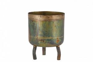 Jardinières en métal robustes pour plantes de grande taille, dotées d'un design sophistiqué qui rehaussera l'esthétique de votre patio ou de votre jardin - Product Image 4