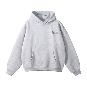 เสื้อฮู้ดดี้ผู้ชายแบบสั่งทำ 2 ชิ้น น้ำหนัก 430 กรัม ผ้าฝ้ายฟลีซ 100% ทรงปกติ พิมพ์ลายดิจิทัล ซักแล้ว เป็นมิตรกับสิ่งแวดล้อม มีกระเป๋า  ย้อมสีพื้น สำหรับฤดูใบไม้ผลิ - Product Image 2