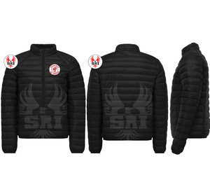 Chaqueta Acolchada de Poliéster para Mujer con Bordado de Heroínas de Jericho |   Chaqueta Bomber Acolchada Personalizada para Mujer con Bordado Masónico HOJ - Product Image 2