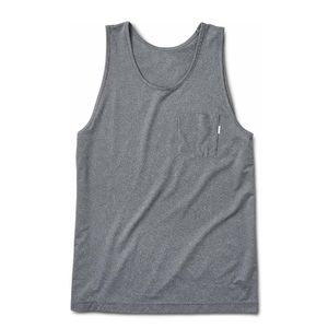 Camisetas sin Mangas de Rayón de Bambú con Bolsillo Delantero en el Pecho - Product Image 2
