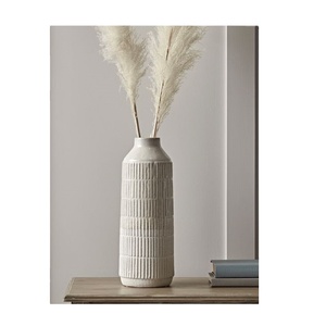 Florero de Metal de diseño moderno de alta calidad, jarrón decorativo de hierro largo para decoración del hogar y la boda, disponible en venta al por mayor - Product Image 1