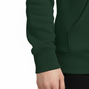 Sudadera con Capucha Verde Oscuro de Nuevo Diseño, Corte Ajustado, Tejido Técnico que Absorbe la Humedad, Sudadera de Lujo para Deporte y Ocio, Sudadera con Capucha Personalizada al por Mayor - Product Image 6