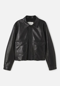 Chaqueta de Motociclista de Cuero PU con Cuello Alto, Estilo Casual, Delgada, de Invierno, con Logotipo Frontal, Impermeable, Transpirable y de Secado Rápido para Hombre - Product Image 6