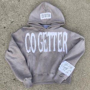 Sweat à capuche personnalisé délavé au soleil pour hommes Streetwear Low quantité minimale de commande Fashion Wear Distress Sweat à capuche brodé Unisex Hip Hop Sweats à capuche fabriqués au Pakistan - Product Image 4