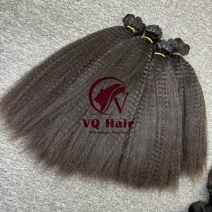 Extensions de cheveux humains bruts Remy vietnamiens droits crépus à double tirage Ensemble de vendeurs de cheveux vierges - Product Image 4