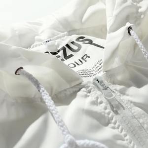 Windbreaker Jacket Canvas Men Women High Street Waterproof Windproof Breathable Outwear Letter Printed <b>Thin</b> Casual Clothes Top - Product Image 3