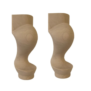 Patas de sofá de madera maciza económicas, pies de muebles fáciles de instalar, patas de madera fuertes y elegantes, patas de muebles de madera - Product Image 4