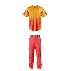 Service OEM Uniforme de baseball Jersey et pantalon à séchage rapide Ensemble uniforme de baseball et de softball tendance - Product Image 3