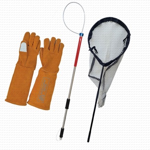 Gants en filet de haute qualité personnalisés OEM de 3 pièces pour le contrôle des aboiements de chiens Outils de manipulation des animaux de sauvetage de la faune - Product Image 5