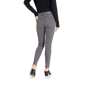 Nouveauté Pantalon en jean en coton de haute qualité pour femmes, tenue décontracté et confortable avec design élégant et logo sur la taille XL - Product Image 2