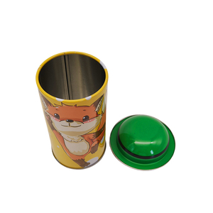 Latas de Especias de Cocina Rústicas de Hojalata con Diseño de Dibujos Animados, Latas de Muestras de Granos de Café, Latas de Almacenamiento de Dulces de Chocolate, Embalaje de Regalo para Niños - Product Image 1