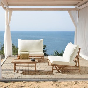 Muebles de decoración para sala de estar, sofá de bambú hecho a mano, sofá de salón Natural multifuncional para Interior del hogar - Product Image 1