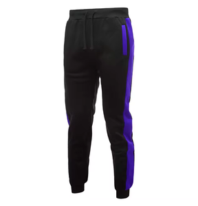 Venta al por mayor gimnasio bordado chándal Jogger chándales hombres logotipo personalizado bolsillo Jogger trajes Conjunto 2 piezas hombres rompevientos chándal - Product Image 3