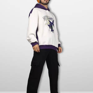 Hoodie Homme Oversize en Polaire Épaisse Respirante 380g Polyester/Coton – Tissu Confortable et Durable – Vente Directe Usine – Personnalisable - Product Image 4