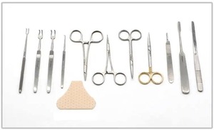 ศัลยกรรมตาและพลาสติก12ชิ้นชุดเครื่องมือผ่าตัดสแตนเลสแบบแมนนวลพร้อมเครื่องมือสองตาและอุปกรณ์เสริมจมูก - Product Image 2
