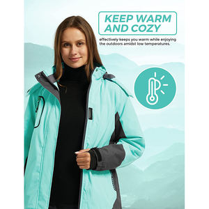 Chaqueta reflectante personalizada para mujer, rompevientos impermeable Retro Vintage para deportes al aire libre, de talla grande - Product Image 5