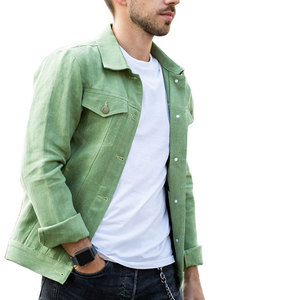 Vêtements à la mode, veste d'hiver, logo personnalisé, design élégant, streetwear, vestes en jean pour hommes, vente en ligne - Product Image 6