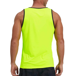Harry Johnson Wholesale <b>Men's</b> <b>White</b> Sleeveless Tank Top O-Neck Knitted Quick Dry Solid Color Casual <b>Vest</b> - Product Image 4