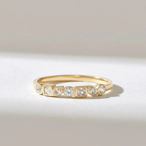 Anillo de Hip Hop Estilo Rapero Más Popular, Anillo de Plata 925 con Incrustaciones de Diamantes, Anillo de Diamantes Cultivados en Laboratorio VVS Reales para Hombre - Product Image 1