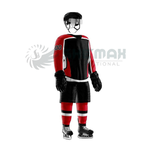 ชุดฮ็อกกี้น้ำแข็งสำหรับผู้ชายชุดใส่สบายออกแบบโลโก้ได้ตามต้องการและชื่อทีม - Product Image 2