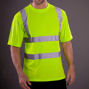 เสื้อยืดนิรภัยผู้ชายปี 2023 ราคาขายส่ง ป้องกันไฟฟ้าสถิต ระบายอากาศได้ดี ไซส์ใหญ่ ผ้าฝ้ายคุณภาพสูง รับสั่งทำ - Product Image 3
