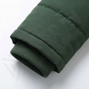 Veste parka pour homme, imperméable, chaude, à capuche, en polaire épaisse, manteau tendance, rembourré, décontracté, pour l'extérieur, vêtements d'hiver, isolé, thermique, ajusté - Product Image 6