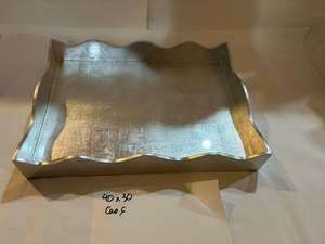 Luxspire Design Wood Serving Tray Countertop Storage Dresser Jewelry <b>Ring</b> Dish Decorative <b>Resin</b> Tray Serving Tray - Product Image 5