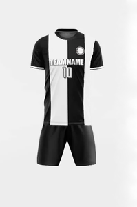 Kits de fútbol de secado rápido Juego completo Kit de fútbol Logotipos personalizados y sublimación de diseño Camiseta de fútbol de equipo transpirable Ropa de fútbol para hombres - Product Image 4