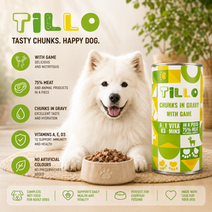 Comida Húmeda para Gatos Tillo Sin Granos en Trozos - Salmón y Res Sabores Surtidos - 1250g - Product Image 2