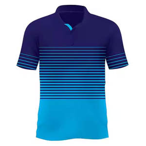 Camiseta Polo de Algodón 100% Sublimada de Diferentes Estilos para Hombre, Corte Holgado, Estampada, Precio al por Mayor, Nueva Llegada, la Mejor Camiseta para Hombre - Product Image 4