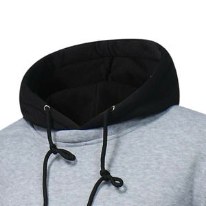 Sweat à capuche pour homme 100% coton, coupe décontractée, qualité supérieure, doux, confortable, respirant, streetwear tendance, sweat à capuche - Product Image 5
